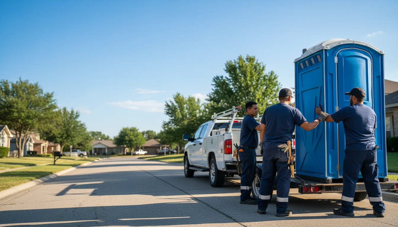 Portable Toilet Rental in Flint, MI near me